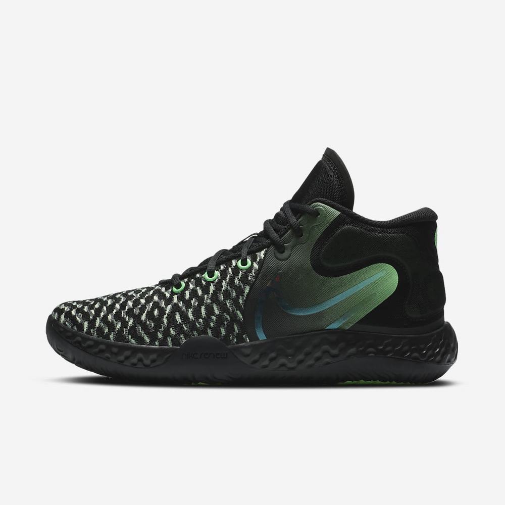 Chaussure De Basket Nike KD Trey 5 VIII Noir 9814-573 Black/Illusion Green/Racer Blue/Clear Homme | BTY-63408684